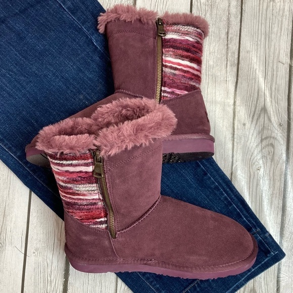 Lamo Suede Slip On Willow Ankle Boots - Picture 2 of 13